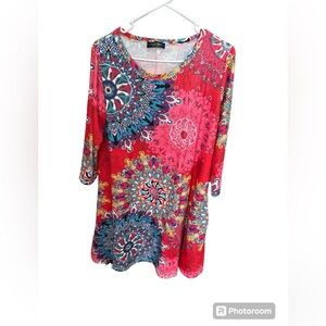 Women’s knee length swing dress size xl